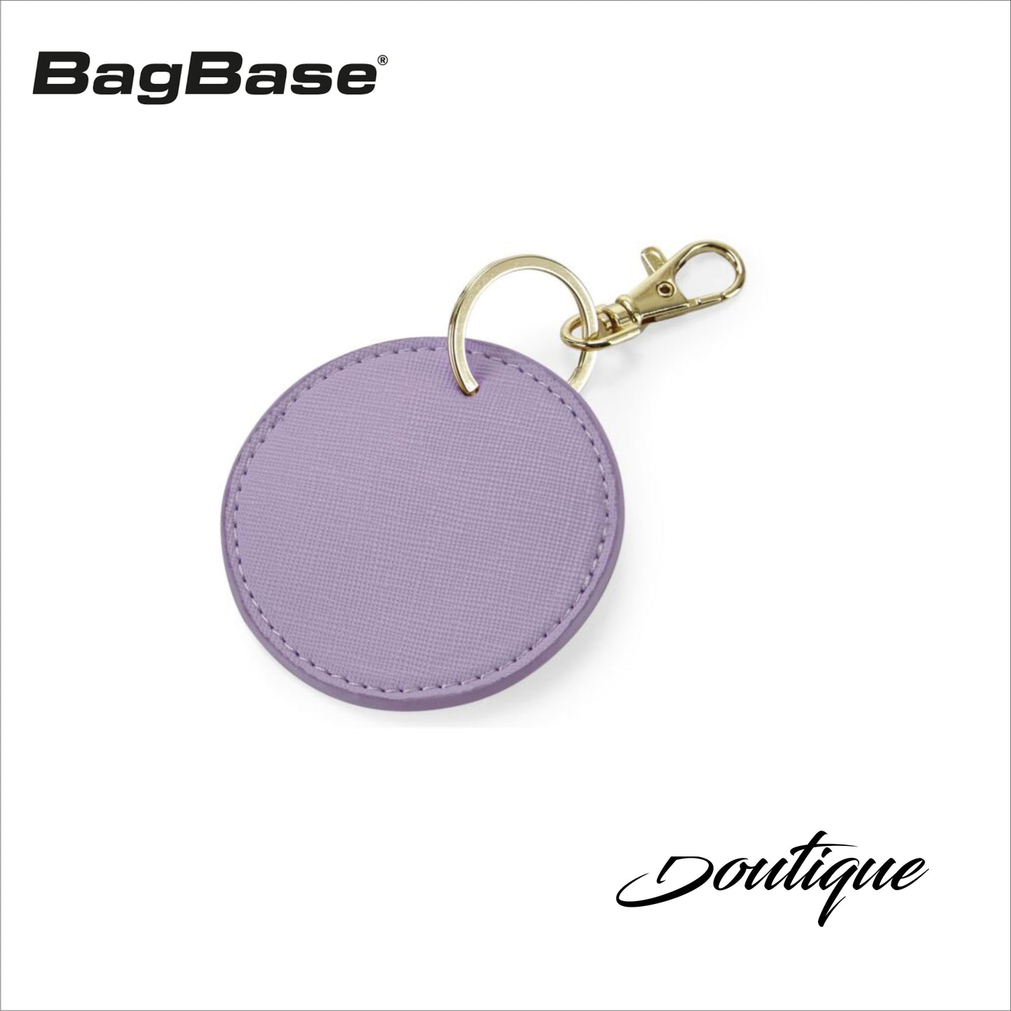 Bagbase Boutique Keyring Circular image 6