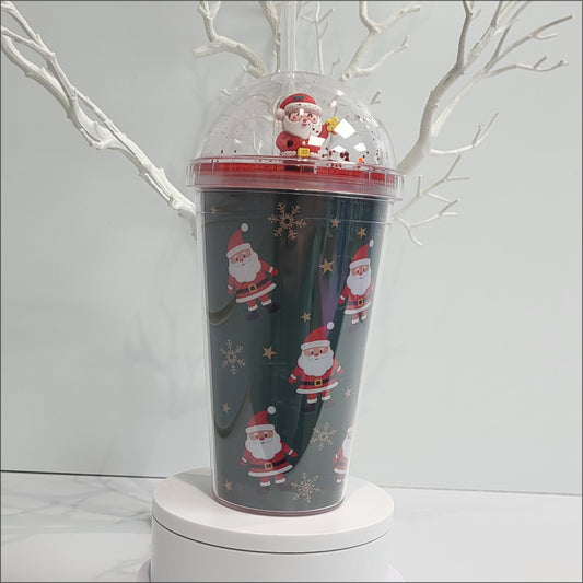 Christmas Dome Santa Cup DW image 1