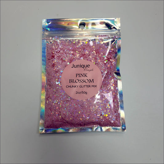 Pink Blossom - Pastel Chunky Glitter Mix image 1