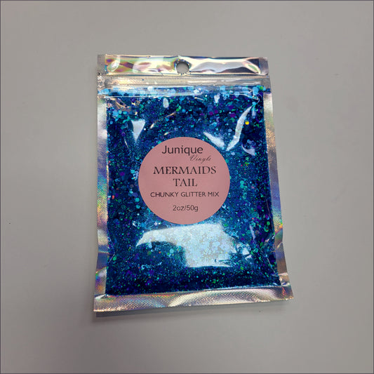Mermaids Tail - Holo Chunky Glitter Mix image 1
