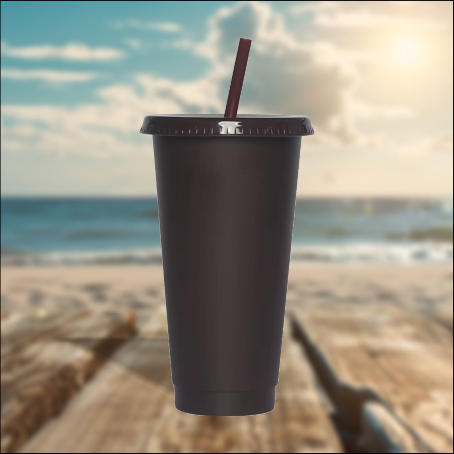 Chocolate 24oz Cold Cups