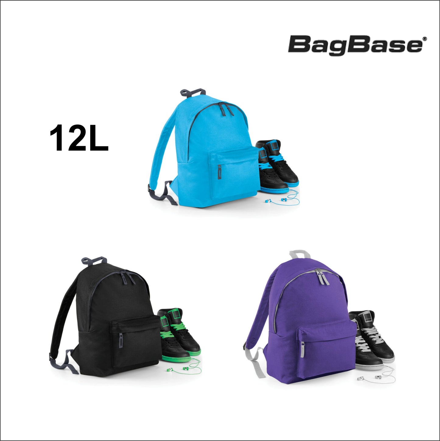 Bagbase Junior Fashion Backpack 12ltr image 0