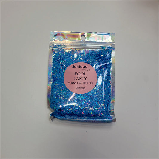 Pool Party - Pastel Chunky Glitter Mix image 1