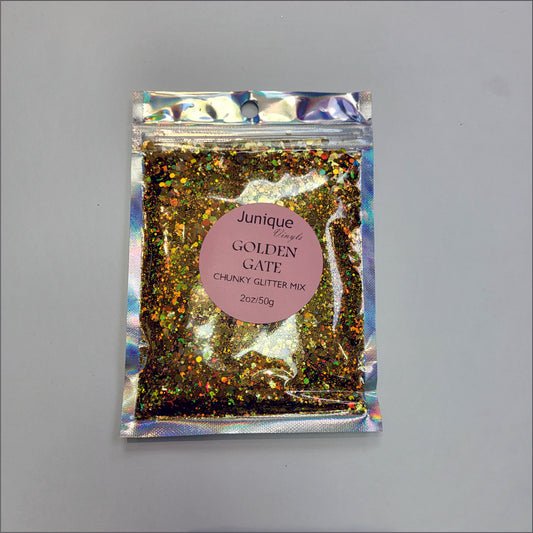 Golden Gate - Holo Chunky Glitter Mix image 1