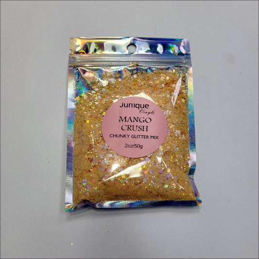 Mango Crush - Pastel Chunky Glitter Mix image 1