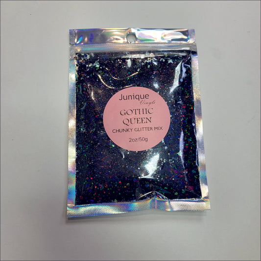 Gothic Queen - Holo Chunky Glitter Mix image 1