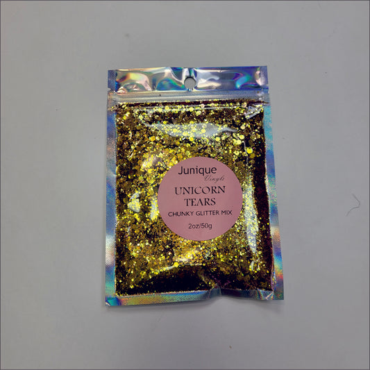 Unicorn Tears - Colour Shift Chunky Glitter Mix image 1