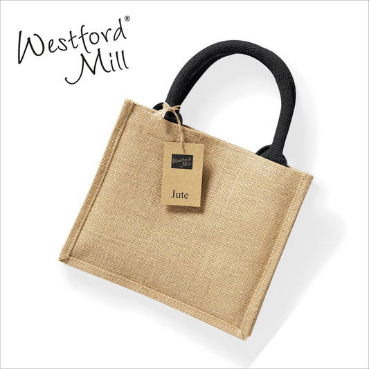 Westford Mill Mini Jute Bag image 1