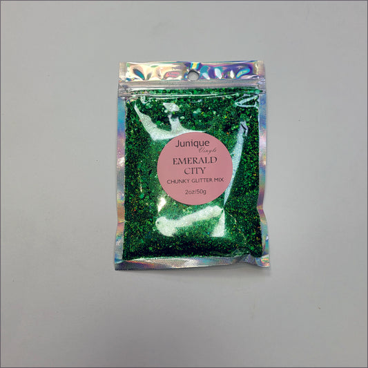 Emerald City - Holo Chunky Glitter Mix image 1