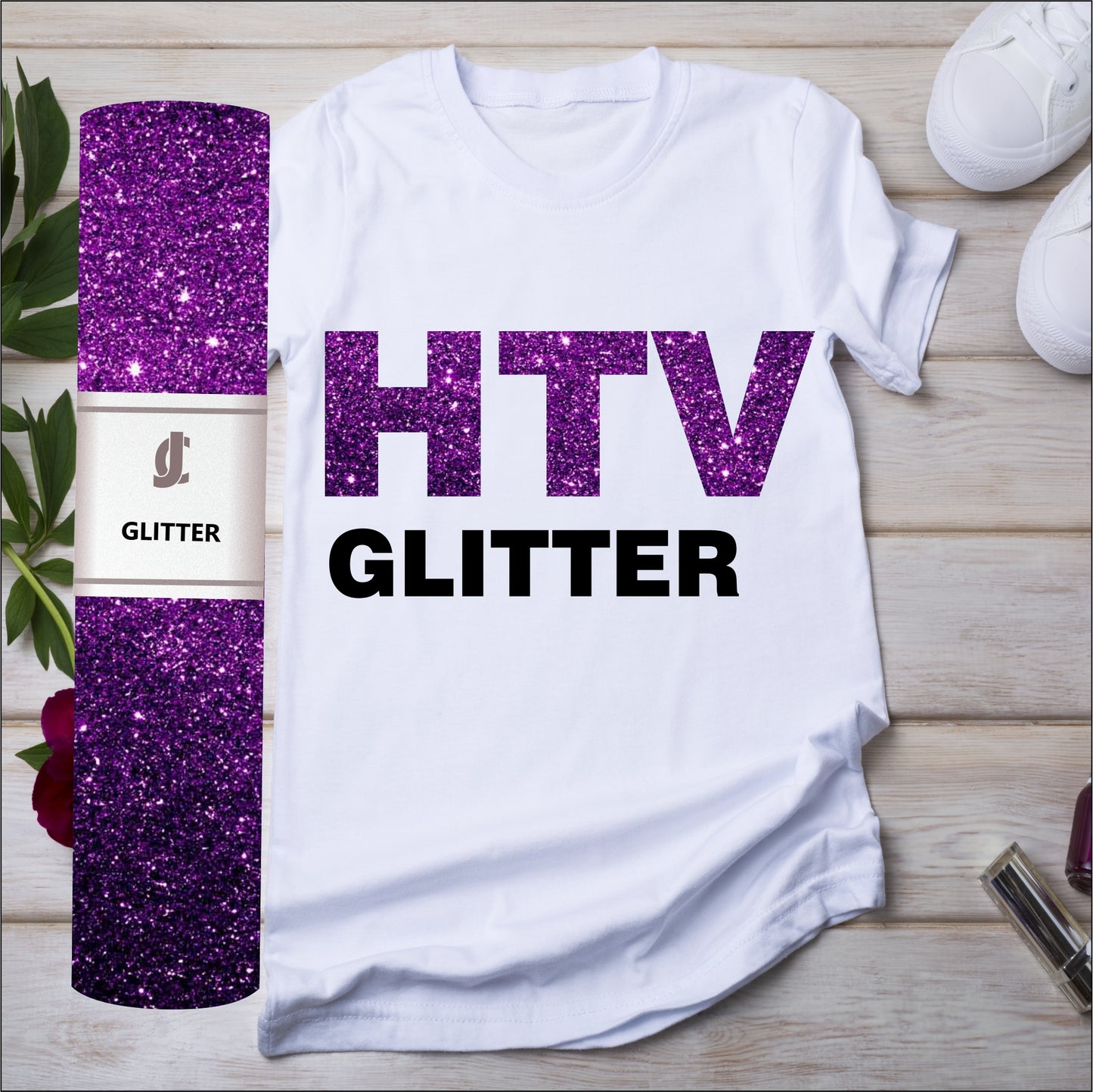 Glitter HTV Purple