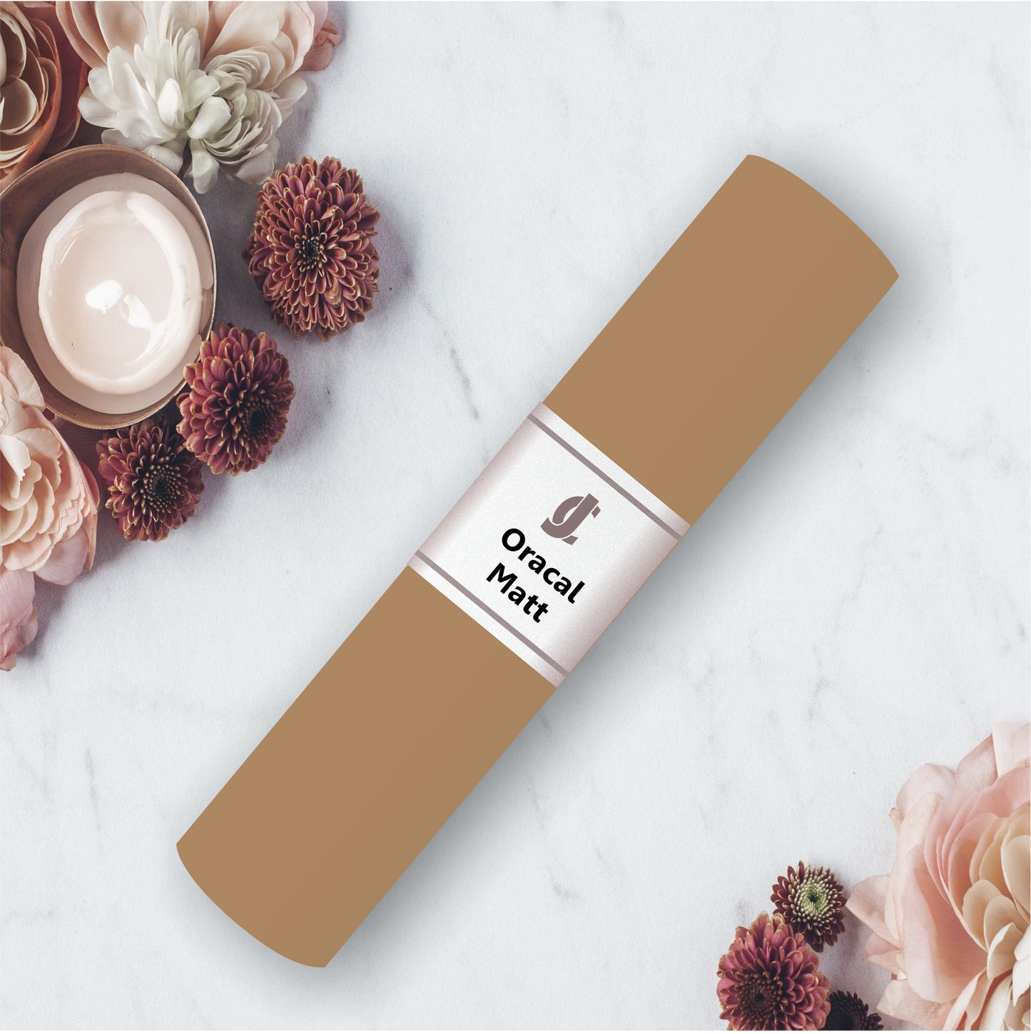 Oracal 651 Matt Light Brown