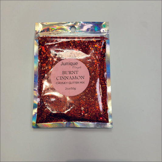 Burnt Cinnamon - Holo Chunky Glitter Mix image 1
