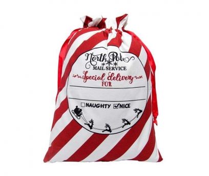 Red Stripe Special Delivery Sack image 0