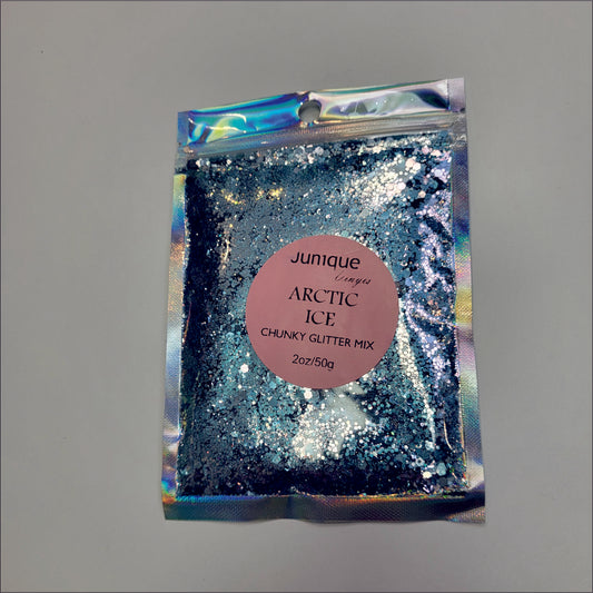 Arctic Ice - Colour Shift Chunky Glitter Mix image 1