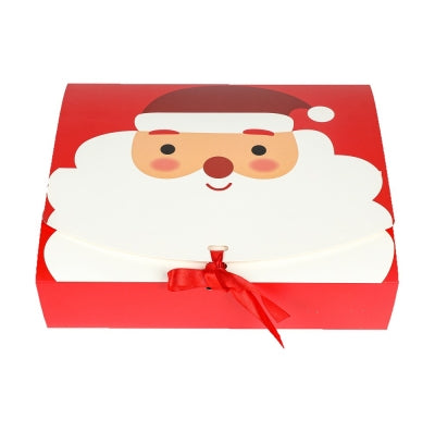 Santa Small Nose Red Gift Box Large image 0
