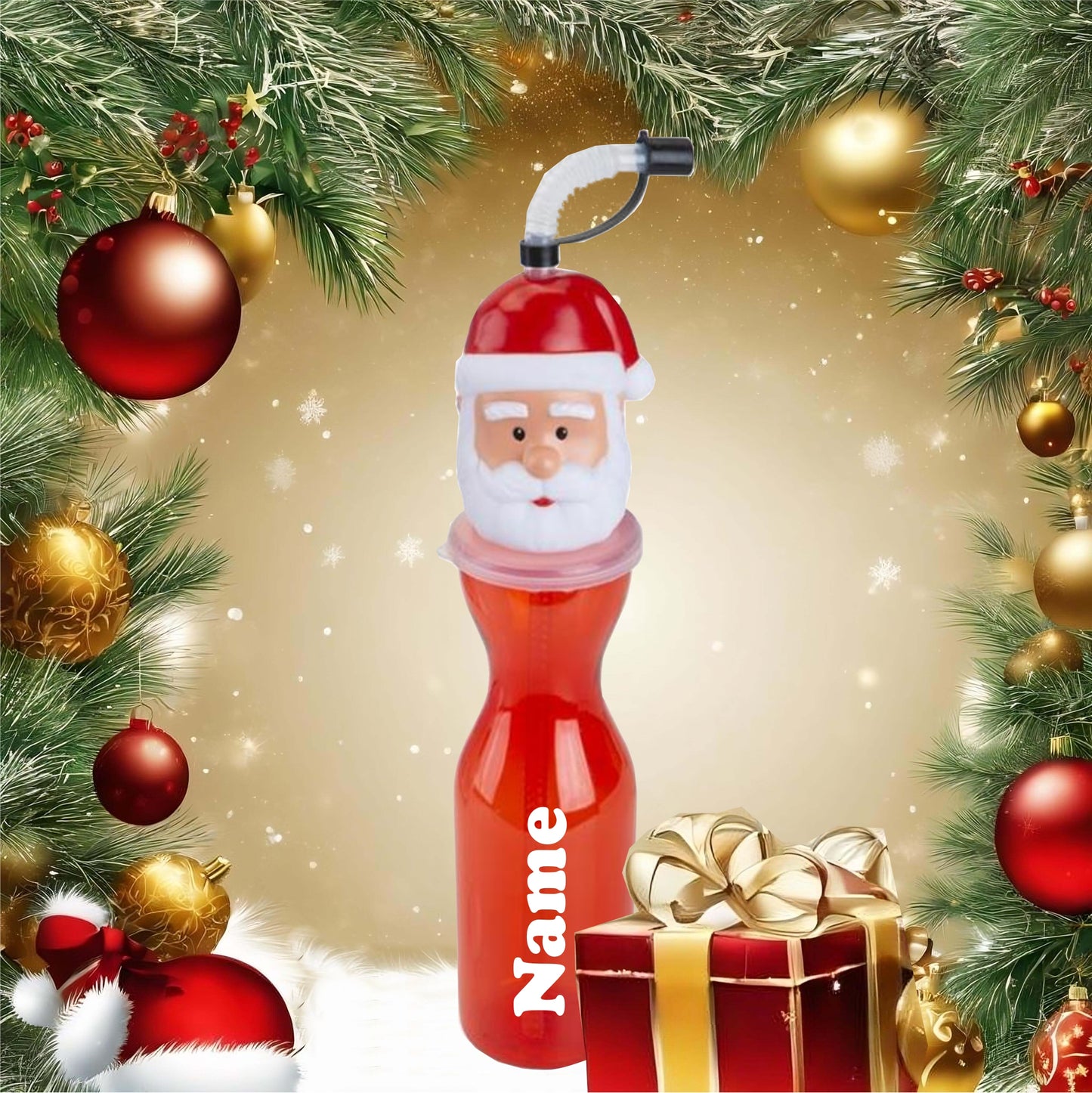 Santa Drinker Bottle