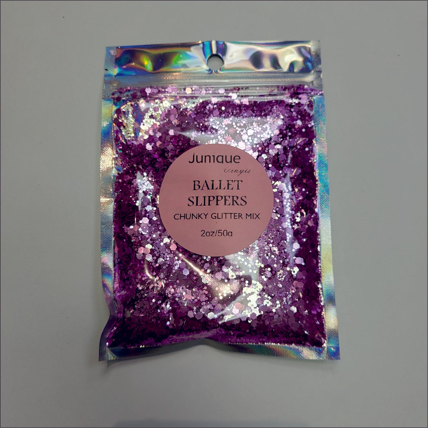 Ballet Slippers - Colour Shift Chunky Glitter Mix image 1