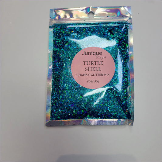 Turtle Shell - Holo Chunky Glitter Mix image 1