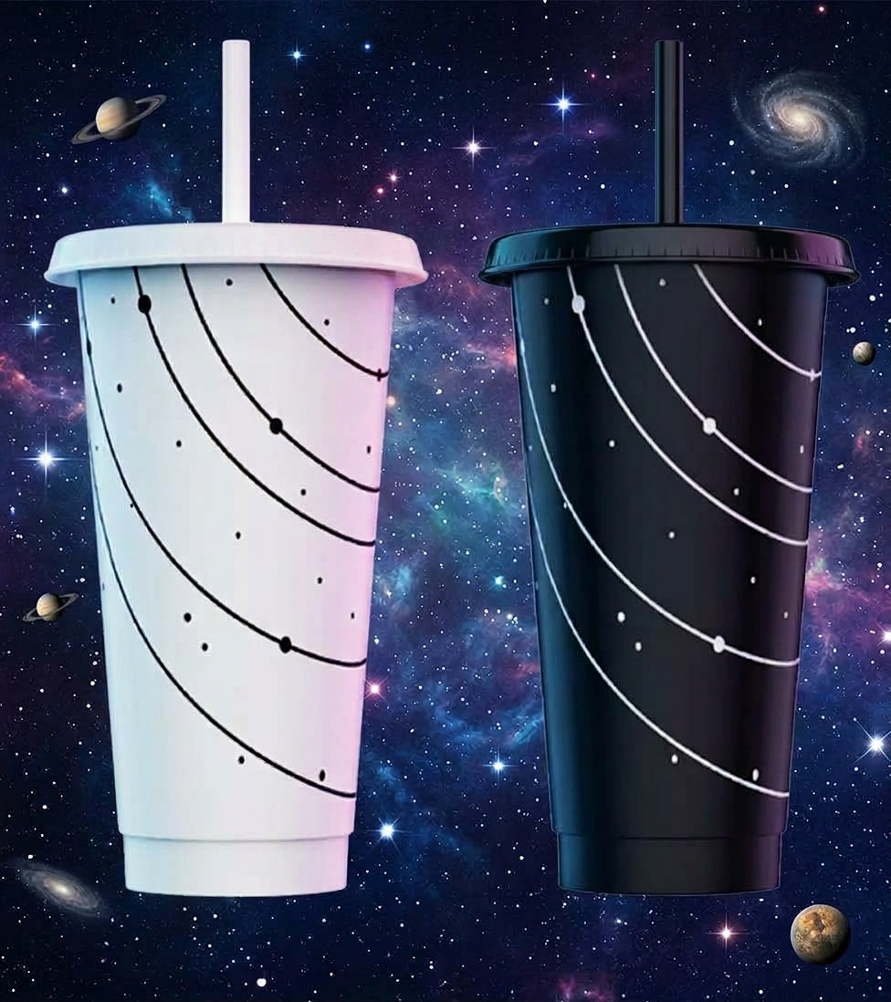 Galaxy Space 24oz Cold Cups
