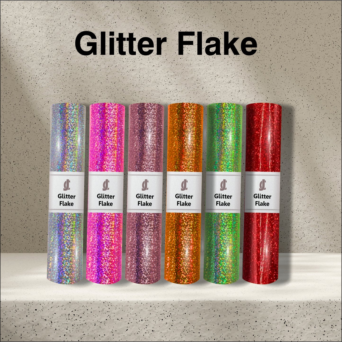 Glitter Flake Metallic Range