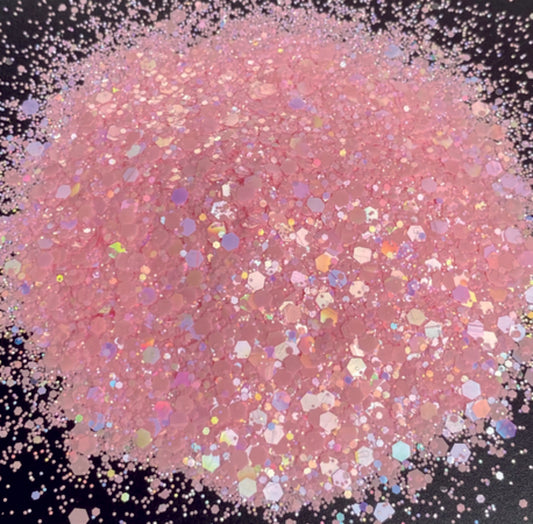 Pink Blossom - Pastel Chunky Glitter Mix image 0
