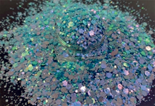 Arctic Ice - Colour Shift Chunky Glitter Mix image 0