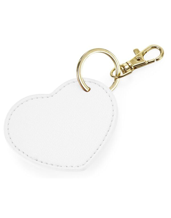 Bagbase Boutique Keyring Heart image 2