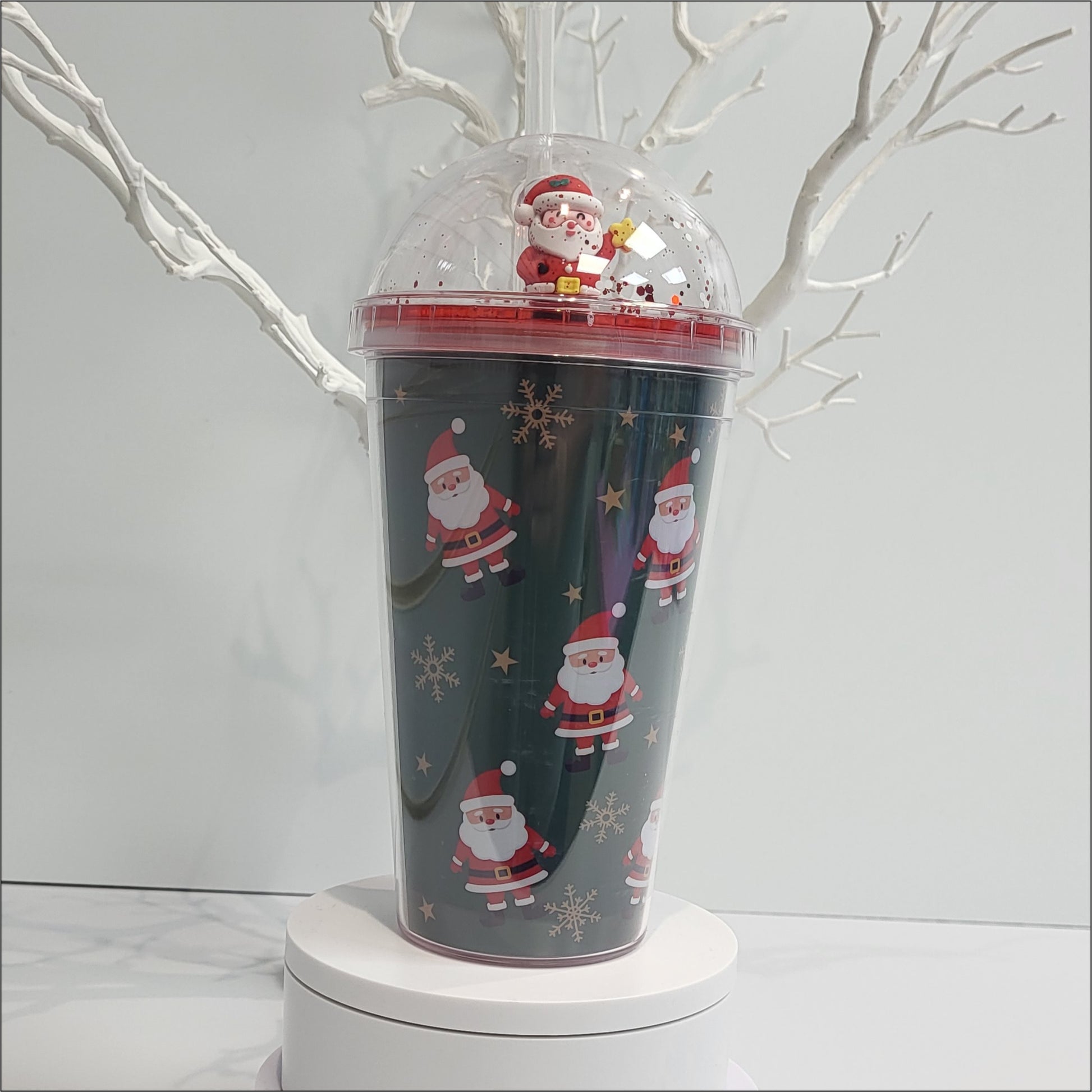 Christmas Dome Santa Cup DW image 1