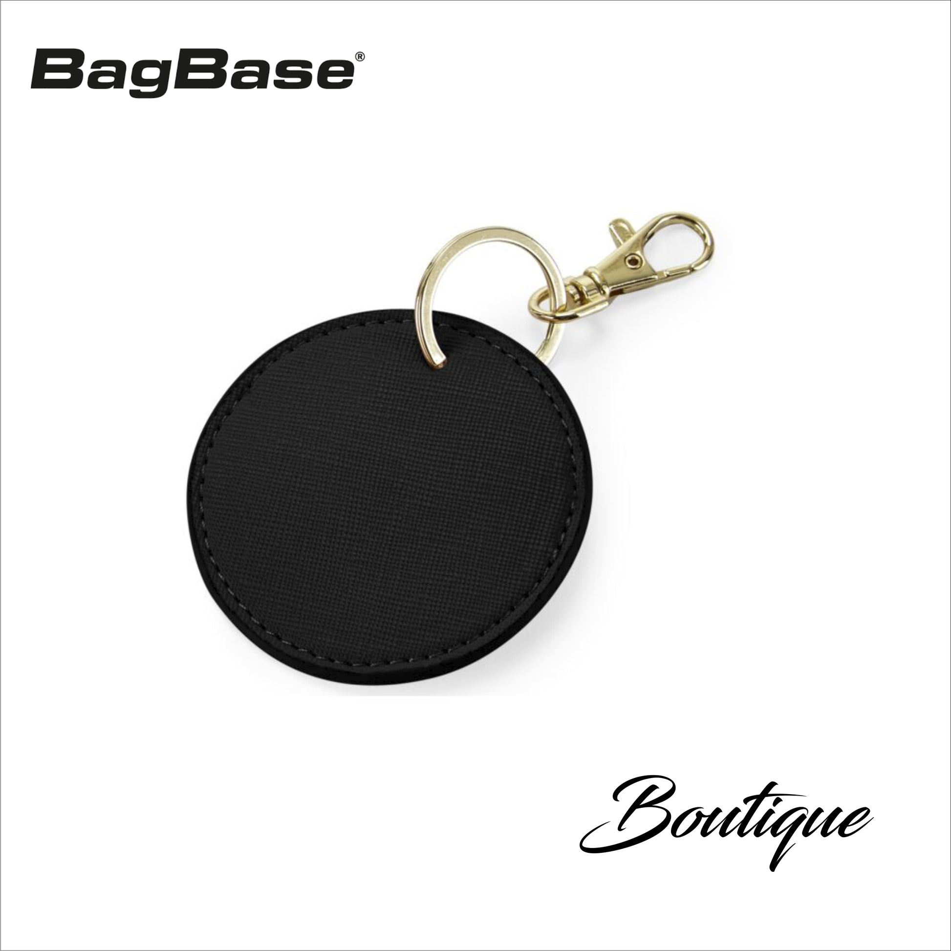 Bagbase Boutique Keyring Circular image 5