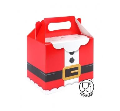 Santa Box Black Button image 0