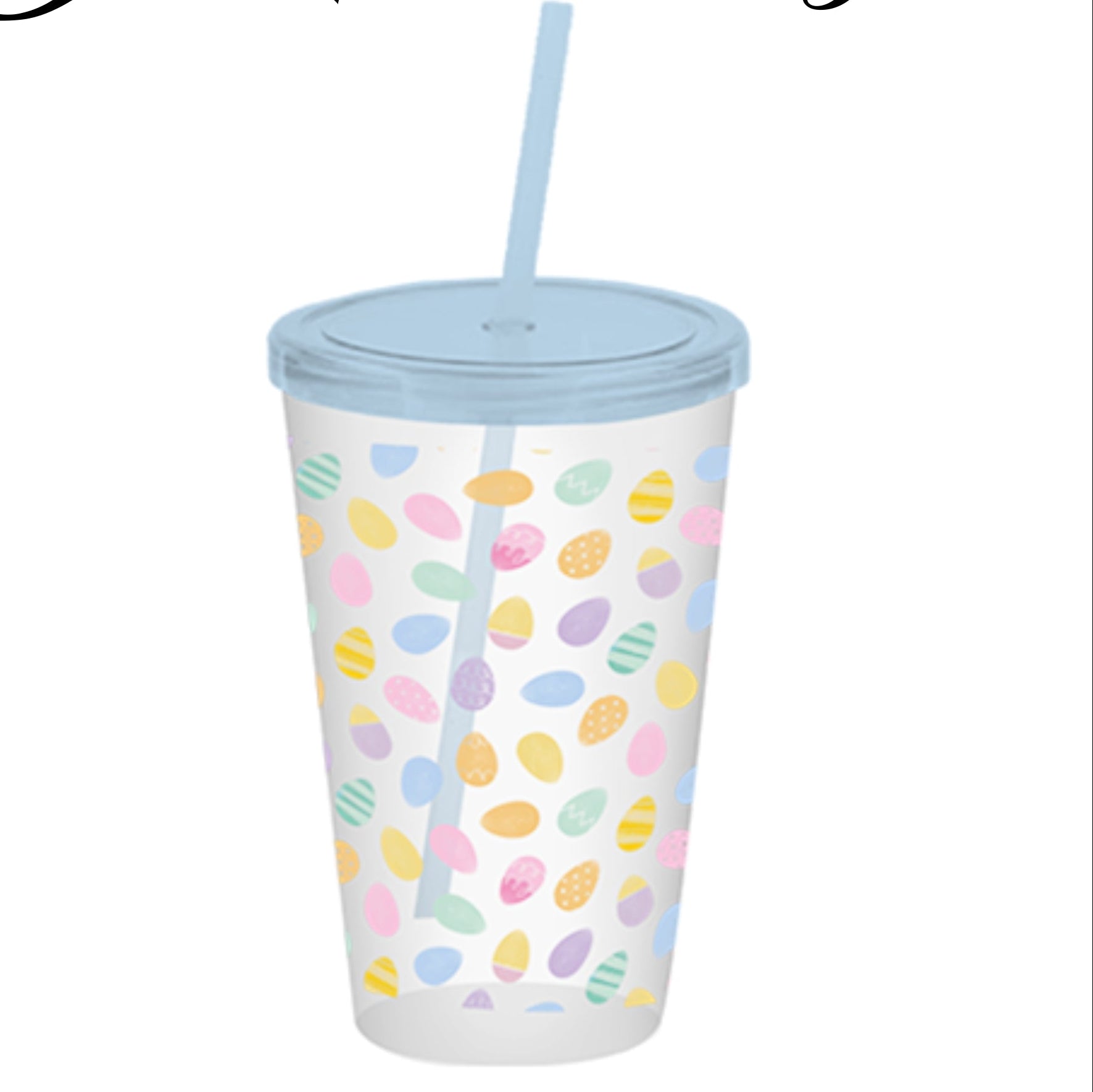 Easter Cold Cup DW Blue Egg image 0