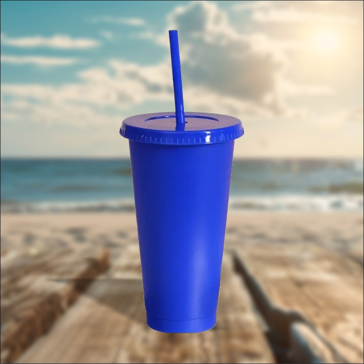 Navy blue 24oz Cold cup