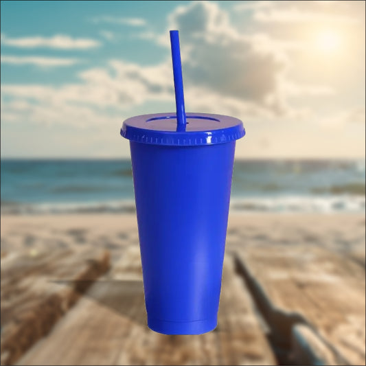 Navy blue 24oz Cold cup