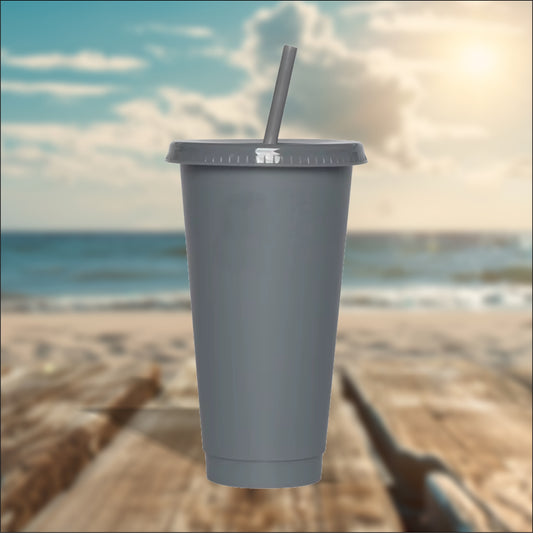 Grey 24oz Cold Cups