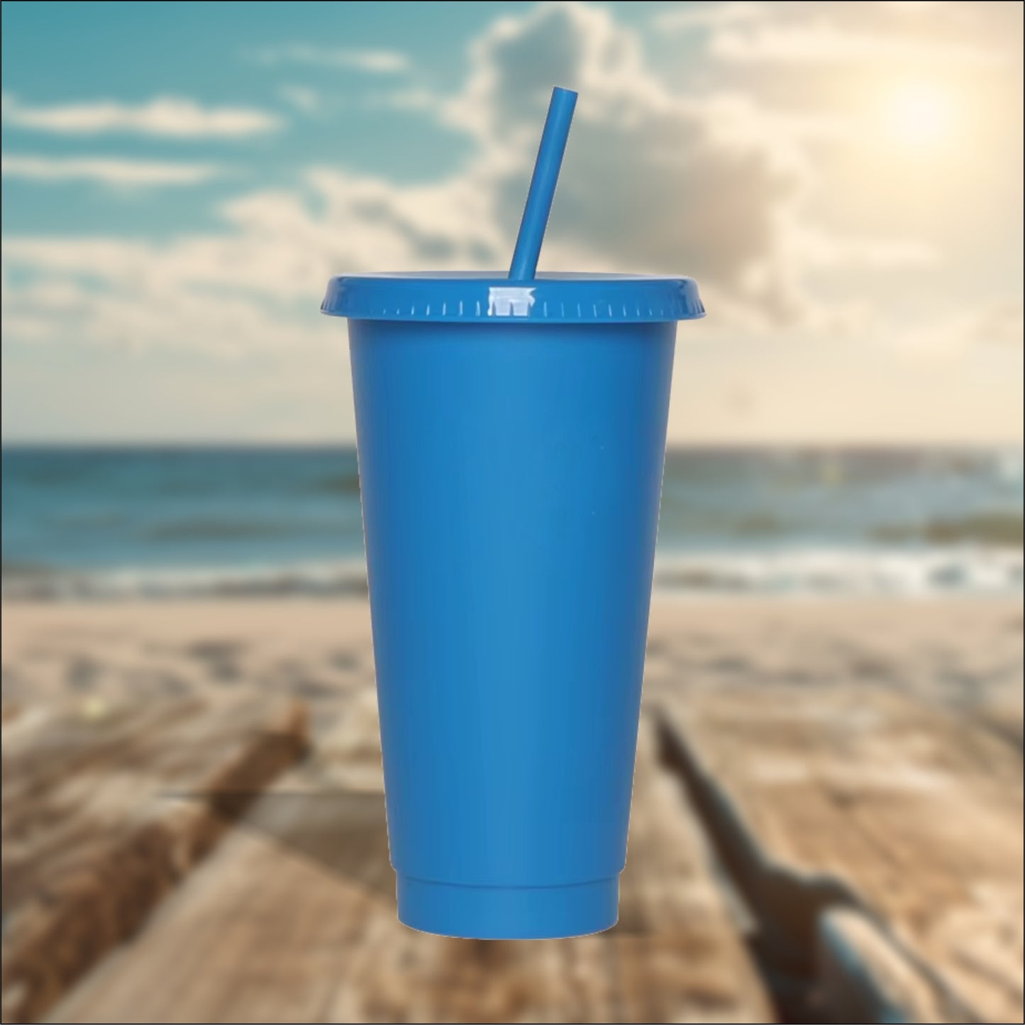 Royal Blue 24oz Cold Cups