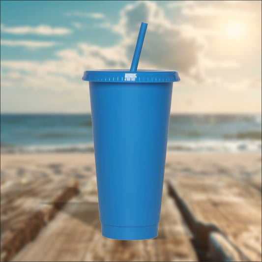 Royal Blue 24oz Cold Cups