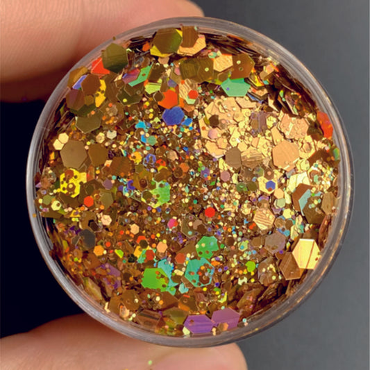 Golden Hourglass - Holo Chunky Glitter Mix image 0