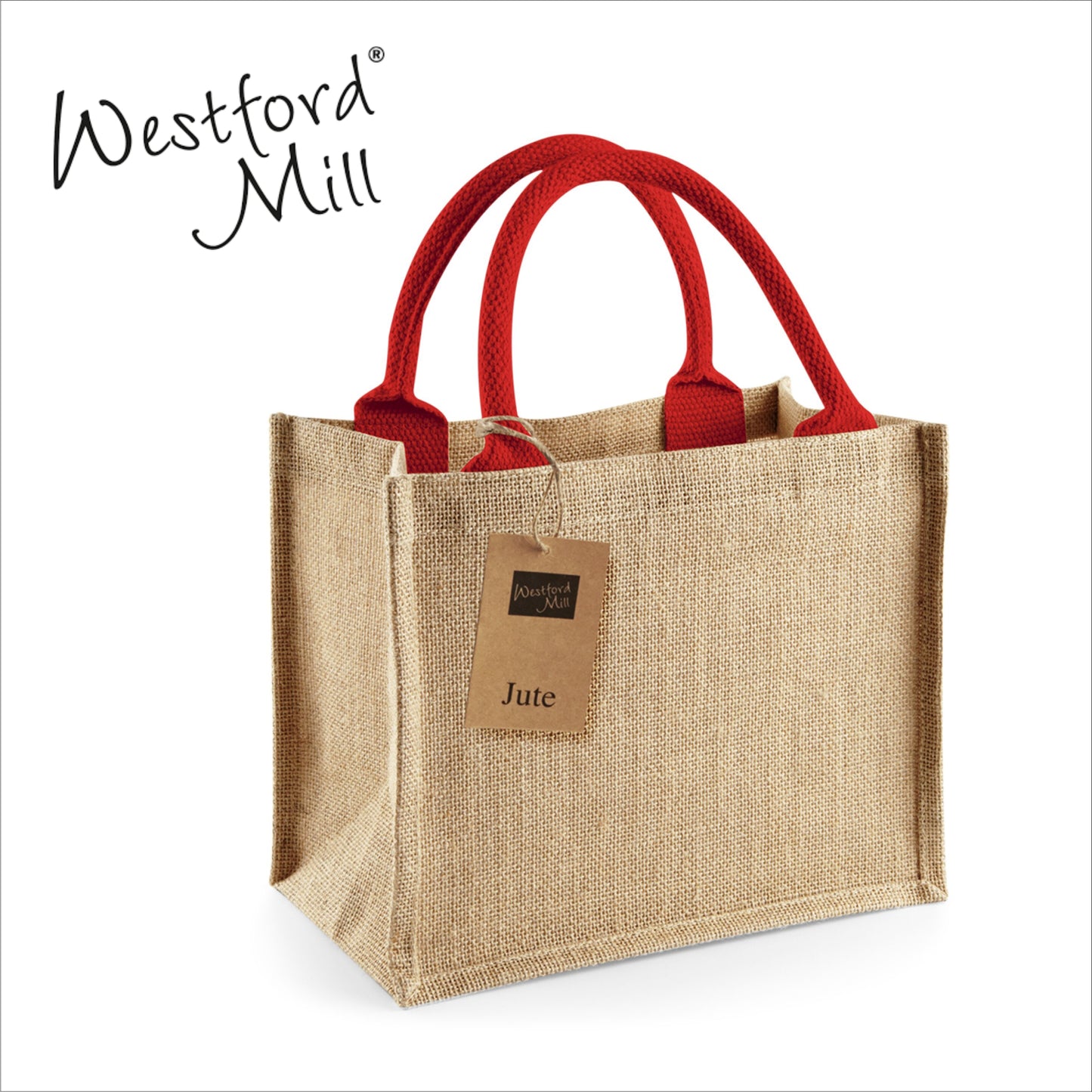 Westford Mill Mini Jute Bag image 5
