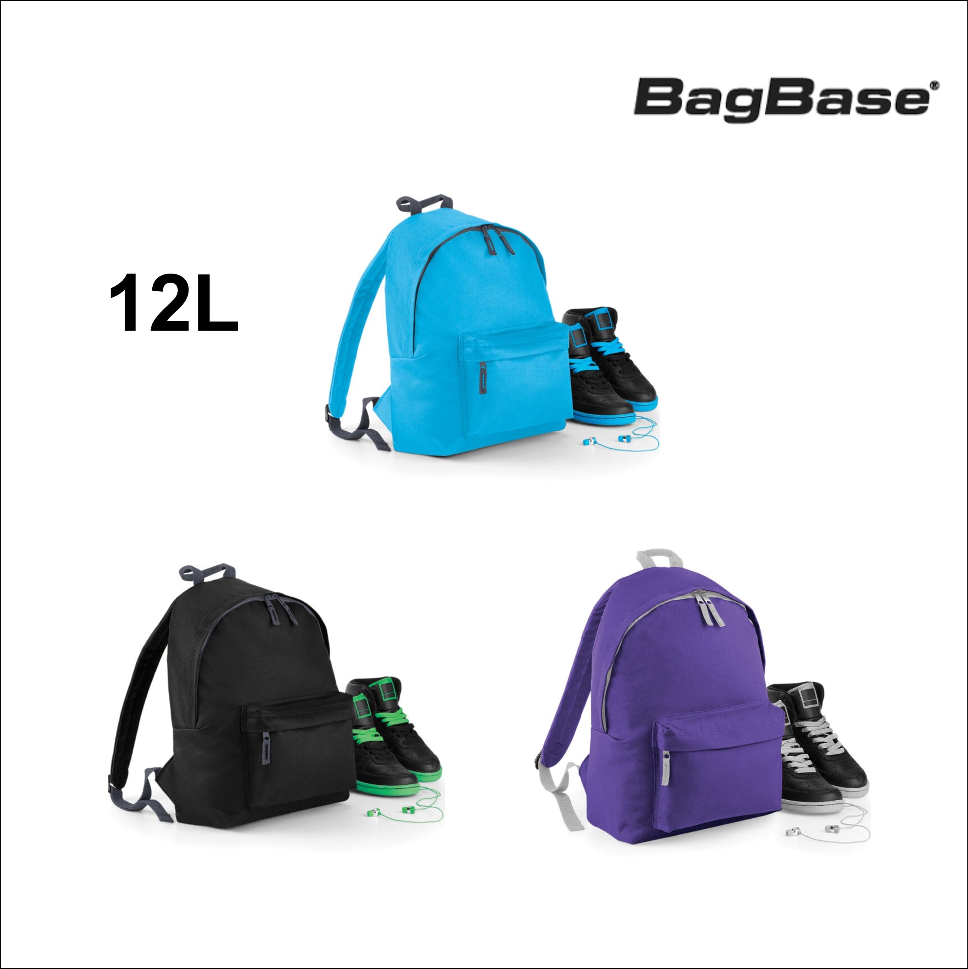 Bagbase Junior Fashion Backpack 12ltr image 0