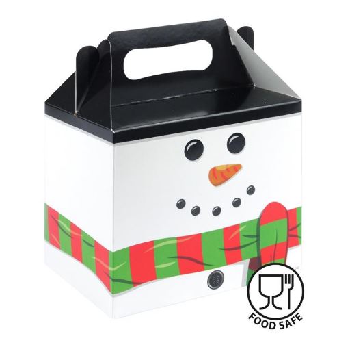 Snowman Box Wide Scarf image 0