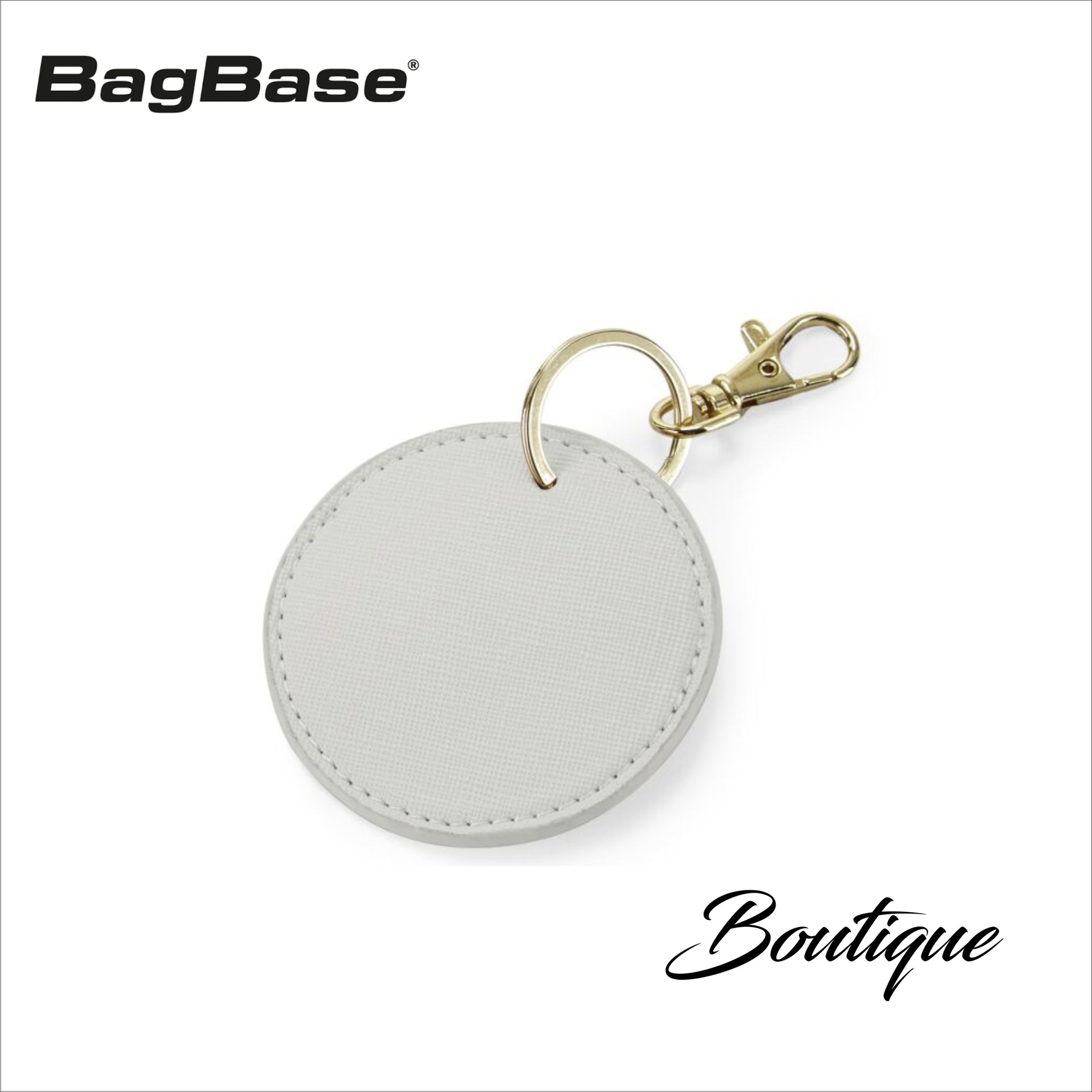 Bagbase Boutique Keyring Circular image 2