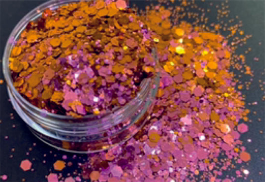 Autumn Princess - Colour Shift Chunky Glitter Mix image 0