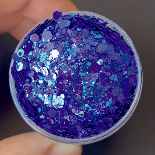 River Blue - Holo Chunky Glitter Mix image 0
