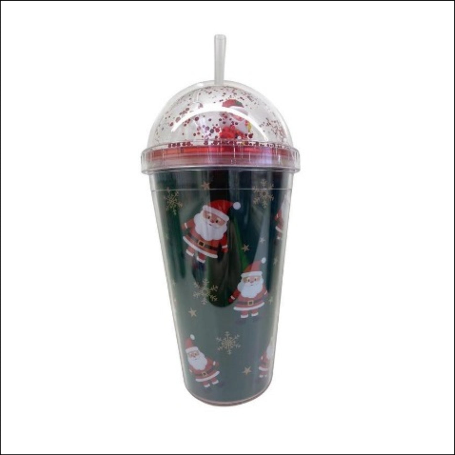 Christmas Dome Santa Cup DW image 0