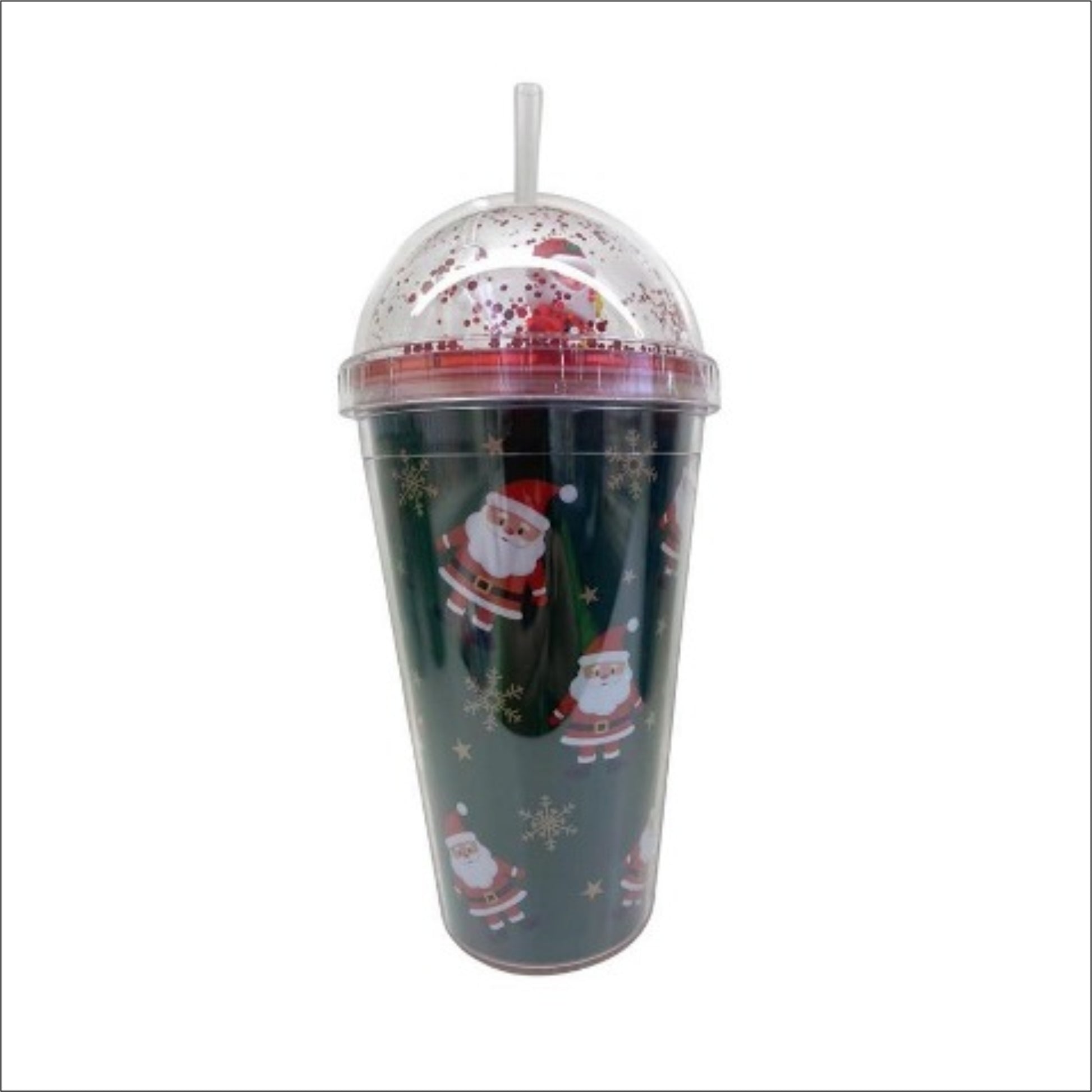 Christmas Dome Santa Cup DW image 0