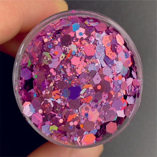 Rose Quartz - Holo Chunky Glitter Mix image 0