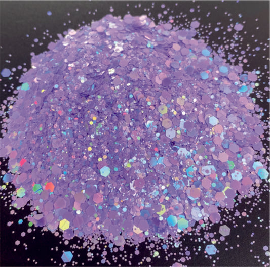 Heather on the Hill - Pastel Chunky Glitter Mix image 0