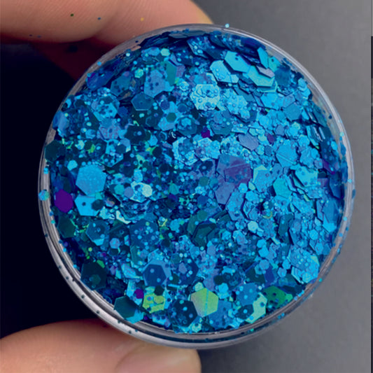 Mermaids Tail - Holo Chunky Glitter Mix image 0