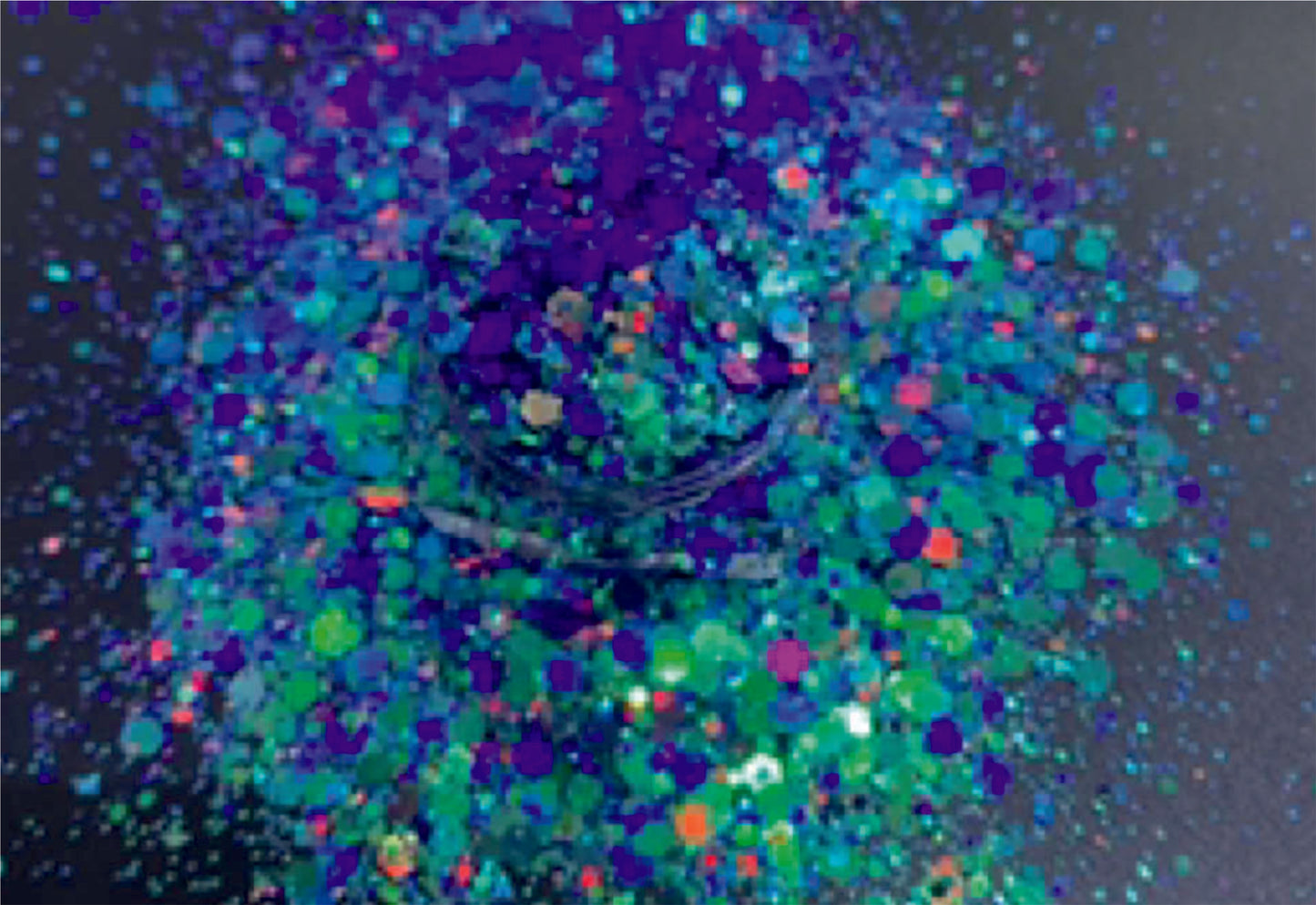 Black Opal - Colour Shift Chunky Glitter Mix image 0