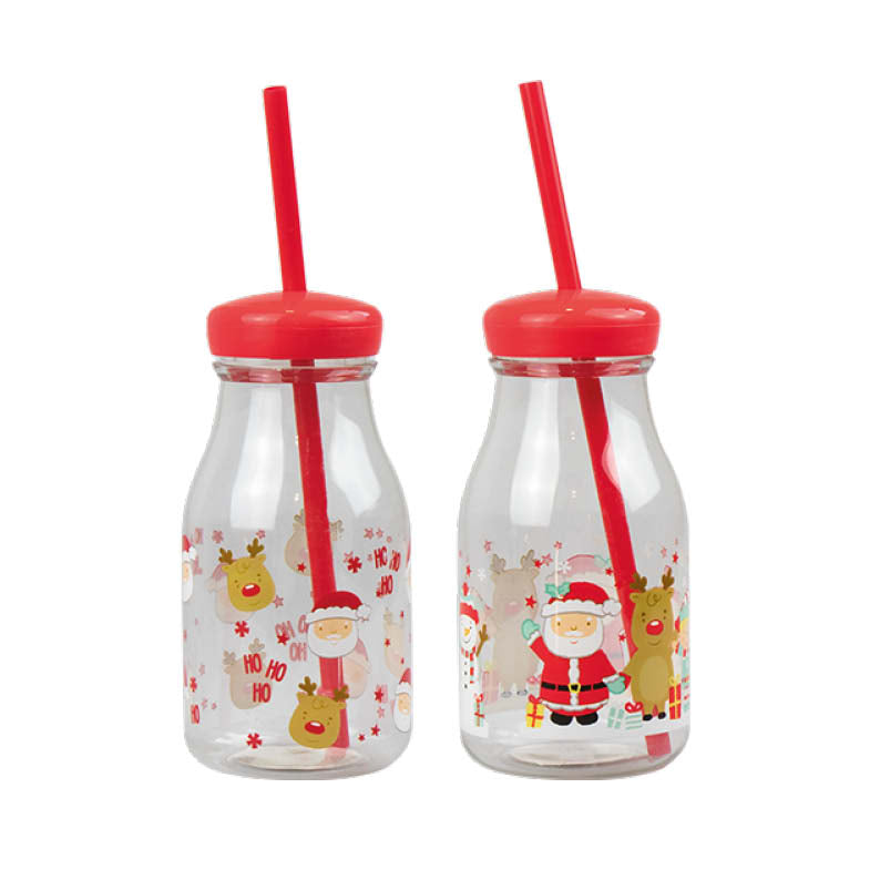 Christmas Milk Bottles image 0